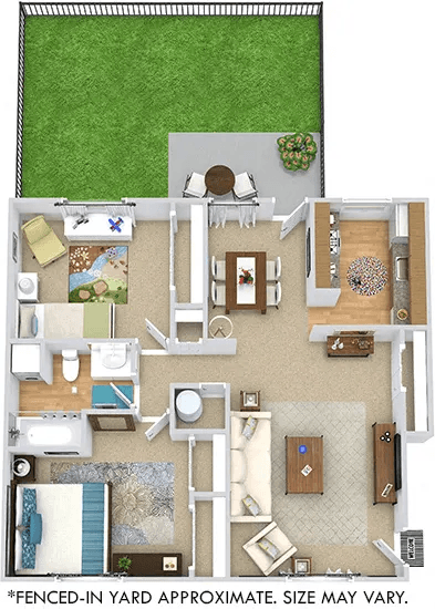 5109 Goldsboro Drive 1-3 Beds Apartment, Townhouse for Rent - Photo Gallery 22